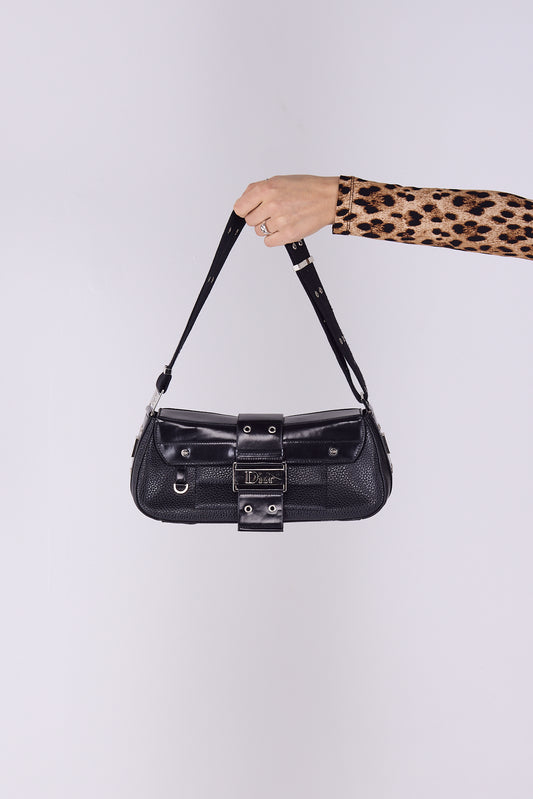 Black Dior bag