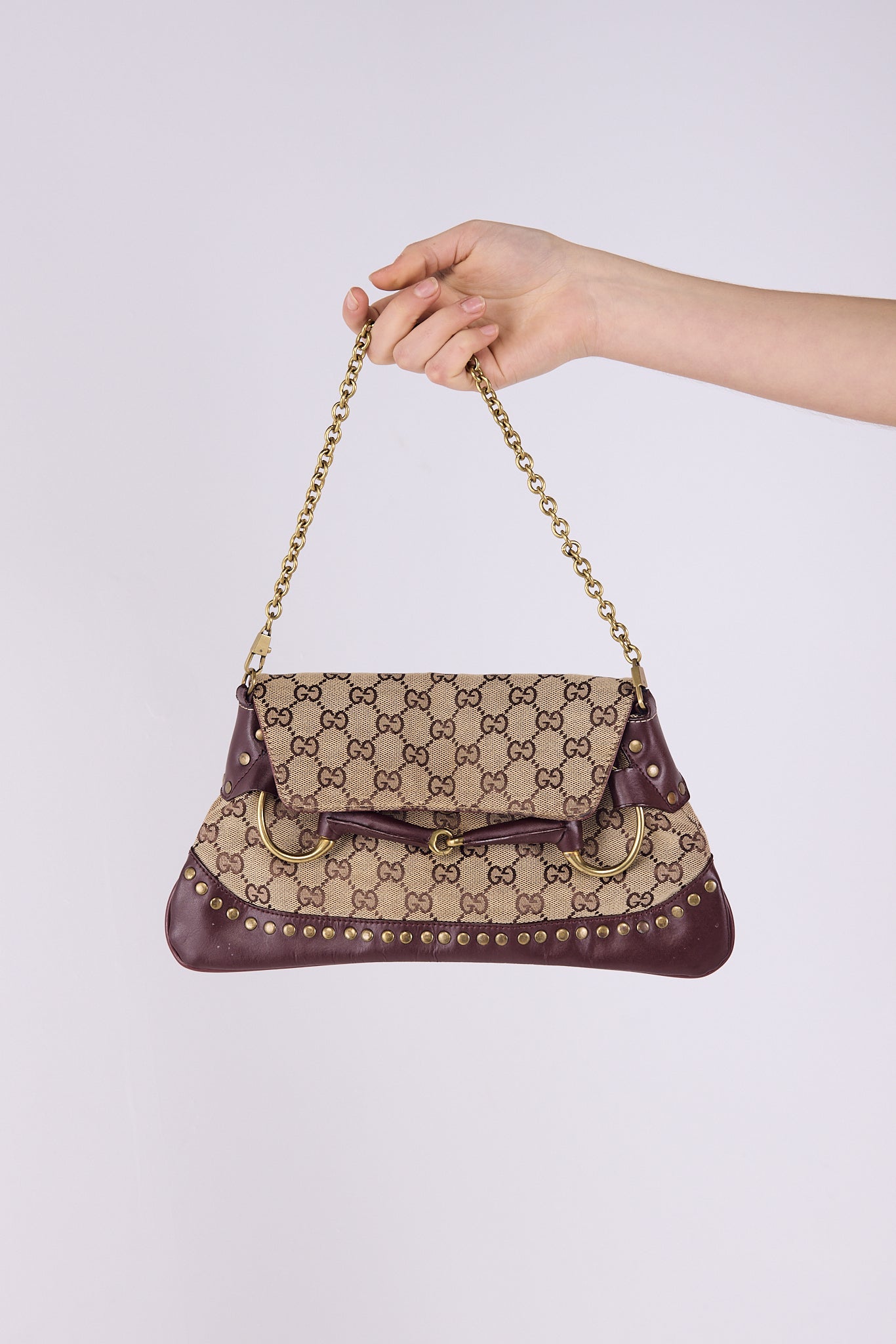 Studded Gucci bag
